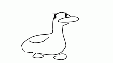 Heres your bird ellie