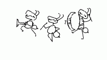 Ant parade