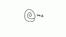 sleepy snail