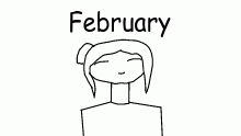 February