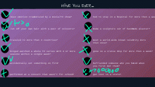 check and check and X