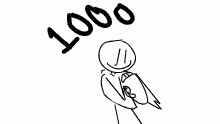 1000 notifications
