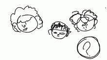 my hairstyles for the past 2 days
