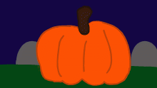 me as a pumpkin