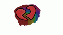 he rainbow are dead.and my heart.
