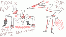 a doggo ad
