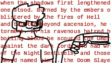 Playing doom be like