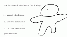 assert dominance