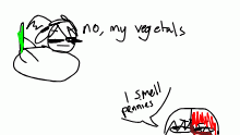 im late
