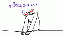 It just hit me-