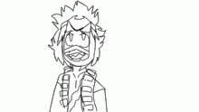 just a kirishima doodle uwu