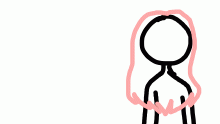 Animation test: hair again