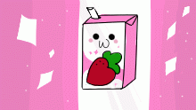 Kawaii strawberry milk .w.