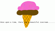 The ice cream!!!!!