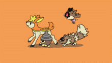 Pokemon fall drawing