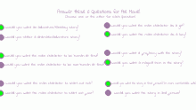 Voting Results!