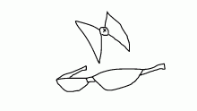 bow tie or glasses?