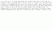 A small complaint.