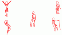 more poses