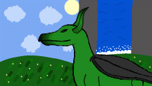 I made a dragon