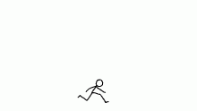 when you're running (relatable)