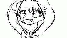 Poorly drawn sketch