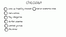 checklist