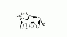 dancing polish cow