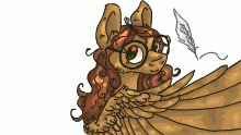 Sketched Feather