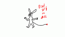 Bad art in description