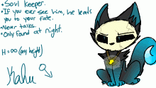 Kahu character sheet