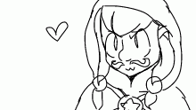 mustache girl
