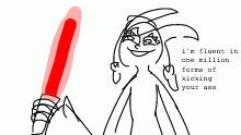 hazbin mustache demon threats
