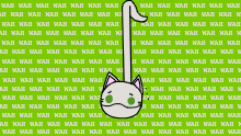 Otamatone Cat is scared