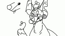 Who noticed my fursonas chinfuzzies