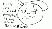 Be like leo.