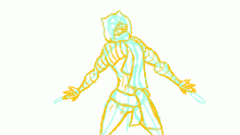 Quickly sketching out a new charact