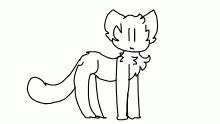 Tail wave animation