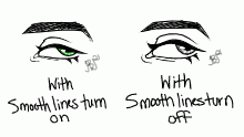 "How do you get smooth lines?"