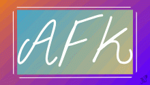 PFP for when I'm AFK