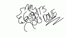 it is done I am dying