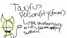 Stuff about my sign cause im bored