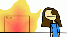 My Skool almost burned down