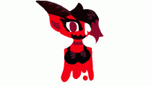 my edgy demon girl oc