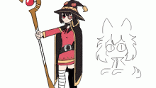 megumin (redraw in desc)