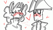 a skelo boy and a fur doggo