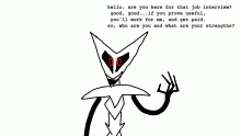 villain/anti-hero interview