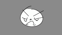 😡 face