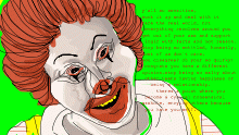 oh no, Ronald has gone sicko mode!