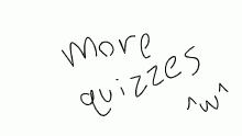 an anime quiz cuz yes